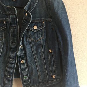Jean Jacket, Dark Wash, Cropped Bolero, Size 2